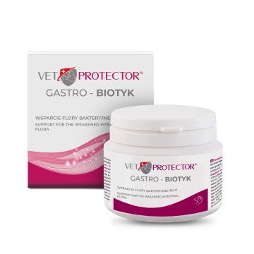 JM SANTE Vet Protector Gastro - Biotyk - multibiotic for dogs and cats – 60 g