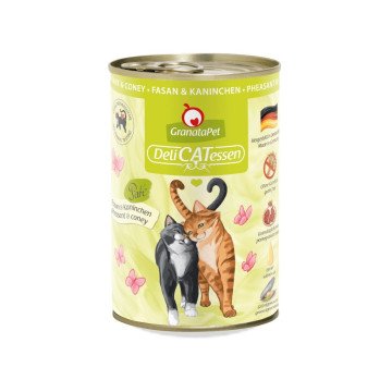 GRANATAPET DeliCATessen Pheasant and coney - wet cat food - 400g