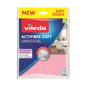 Vileda ACTIFIBRE Soft Universal Soft cloth 2 pc. Vileda ACTIFIBRE Soft Universal Soft cloth 2 pc.