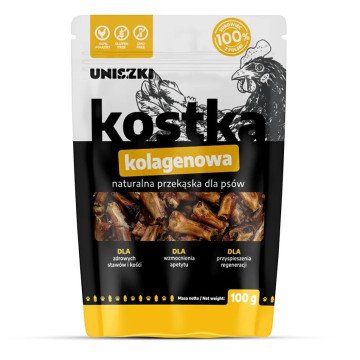 UNISZKI Collagen cube - dog treat - 100g
