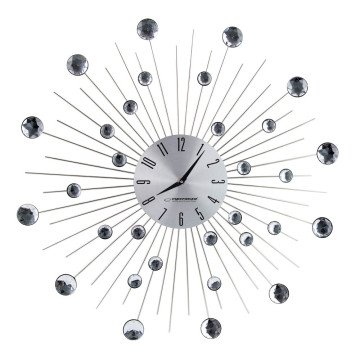 Esperanza EHC002 wall clock Mechanical wall clock Round Stainless steel