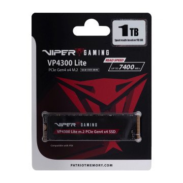 Patriot Memory VP4300 Lite M.2 1 TB PCI Express 4.0 NVMe (VP4300L1TBM28H)