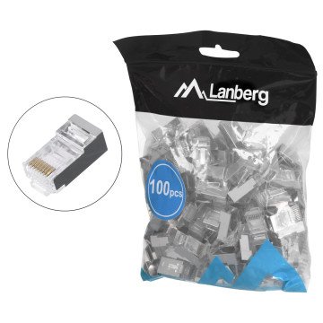 Lanberg PLS-5000EZ wire connector RJ-45 Grey Lanberg PLS-5000EZ wire connector RJ-45 Grey