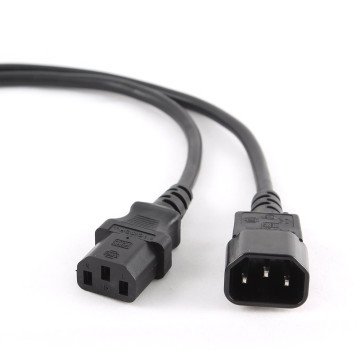 Gembird PC-189 power cable Black C14 coupler Gembird PC-189 power cable Black C14 coupler