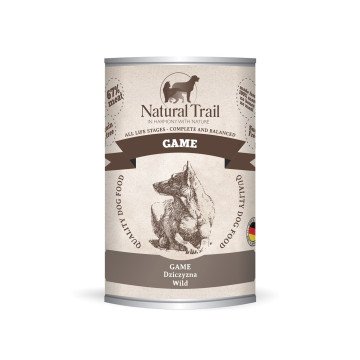 NATURAL TRAIL Game Meat - Wet Dog Food - 400 g