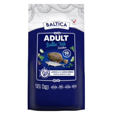 BALTICA Excellent Sensitive Baltic fish Large and X-large breeds - dry dog food - 12kg
