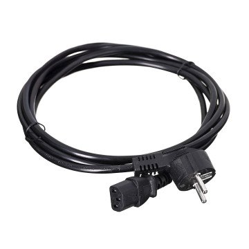 SAVIO CL-146 Power cable Schuko IEC C13, 3 m Black SAVIO CL-146 Power cable Schuko IEC C13, 3 m Black