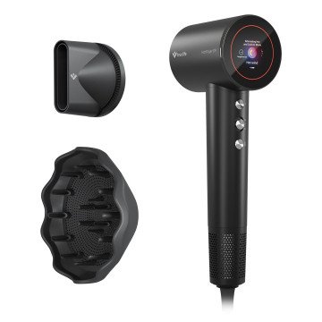 TrueLife HairDryer D9 hair dryer 1600 W Black