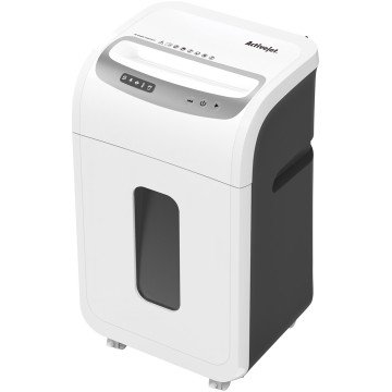 Shredder Activejet ASH-1602M, P-5, 28 l, 2x14 mm shreds, white Shredder Activejet ASH-1602M, P-5, 28 l, 2x14 mm shreds, white