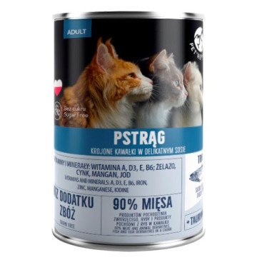 PET REPUBLIC Adult Trout - wet cat food - 400g PET REPUBLIC Adult Trout - wet cat food - 400g