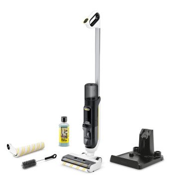 KARCHER FCV 3 Extra+ electric mop with vacuum function - 1.056-126.0 White