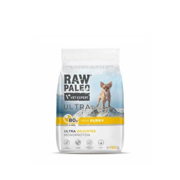 VETEXPERT Raw Paleo Ultra Mini Puppy Turkey - dry food for puppies - 750 g VETEXPERT Raw Paleo Ultra Mini Puppy Turkey - dry food for puppies - 750 g