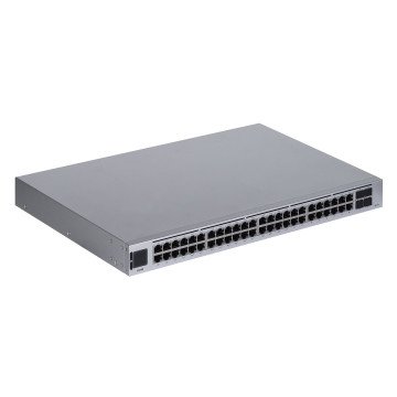 Ubiquiti UniFi USW-48-POE network switch Managed L2 Gigabit Ethernet (10/100/1000) Power over Ethernet (PoE) 1U Stainless steel Ubiquiti UniFi USW-48-POE network switch Managed L2 Gigabit Ethernet (10/100/1000) Power over Ethernet (PoE) 1U Stainless steel