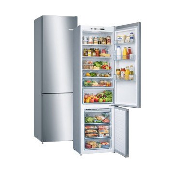 Bosch Serie 4 KGN39VIEB Fridge-Freezer Freestanding 368 L E Stainless Steel Bosch Serie 4 KGN39VIEB Fridge-Freezer Freestanding 368 L E Stainless Steel