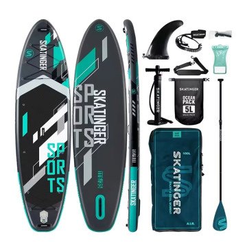 SKATINGER Grey Sports 350x89x15 Yoga SUP Board SKATINGER Grey Sports 350x89x15 Yoga SUP Board