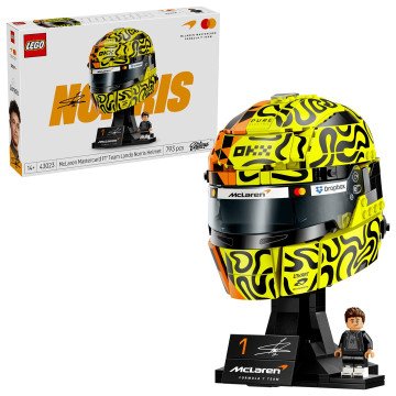 LEGO EDITIONS 43023 Mclaren Mastercard F1 Team Lando Norris Helmet LEGO EDITIONS 43023 Mclaren Mastercard F1 Team Lando Norris Helmet