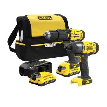 SFMCK465D2S STANLEY set (drill/screwdriver and impact wrench) SFMCK465D2S STANLEY set (drill/screwdriver and impact wrench)