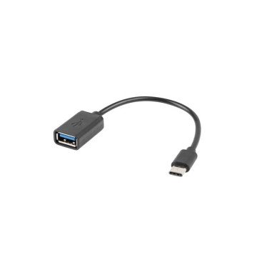 Lanberg AD-OTG-UC-01 USB cable USB 2.0 0.15 m USB A USB C Black Lanberg AD-OTG-UC-01 USB cable USB 2.0 0.15 m USB A USB C Black