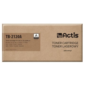 Actis TB-2120A Toner (replacement for Brother TN2120; Standard; 2600 pages; black) Actis TB-2120A Toner (replacement for Brother TN2120; Standard; 2600 pages; black)