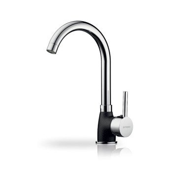 Pyramis Bello Duo Kitchen mixer 090927138 Granite, silver/black dotted Pyramis Bello Duo Kitchen mixer 090927138 Granite, silver/black dotted