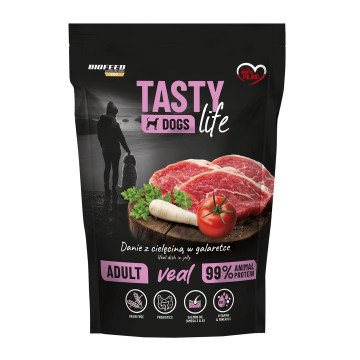 BIOFEED Tasty Dogs Life Veal - wet dog food - 500g
