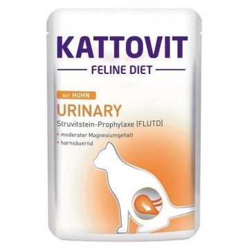 KATTOVIT Feline Diet Urinary Chicken - wet cat food - 85g KATTOVIT Feline Diet Urinary Chicken - wet cat food - 85g