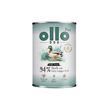OLLO Plus Collagen Duck - wet dog food - 400g OLLO Plus Collagen Duck - wet dog food - 400g