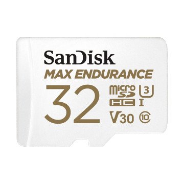 SanDisk Max Endurance 32 GB MicroSDHC UHS-I Class 10 SanDisk Max Endurance 32 GB MicroSDHC UHS-I Class 10