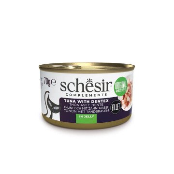SCHESIR Oceanic Adult Tuna with Dentic - wet cat food - 70g