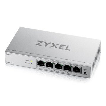 Zyxel GS1200-5HPV3 Managed L2 Gigabit Ethernet (10/100/1000) Power over Ethernet (PoE) Desktop Grey Zyxel GS1200-5HPV3 Managed L2 Gigabit Ethernet (10/100/1000) Power over Ethernet (PoE) Desktop Grey
