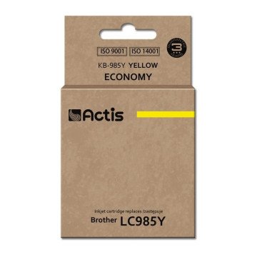 Actis KB-985Y Ink (replacement for Brother LC985Y; Standard; 19,5 ml; yellow)
