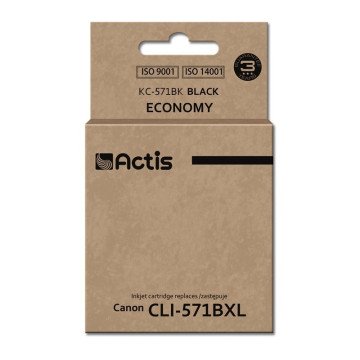 Actis KC-571BK Ink (replacement for Canon CLI-571BK; Standard; 12 ml; black)