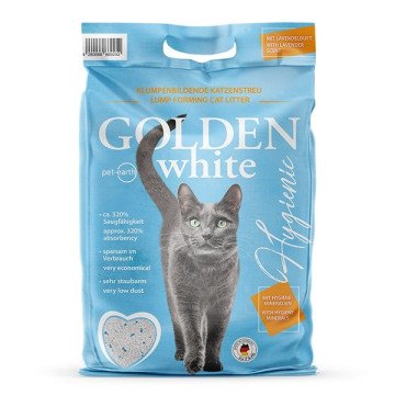 GOLDEN White Hygienic - bentonite litter - 7kg GOLDEN White Hygienic - bentonite litter - 7kg