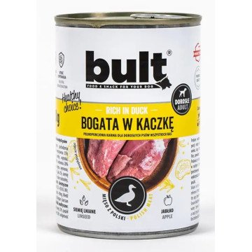BULT Rich in duck - Wet dog food - 800 g
