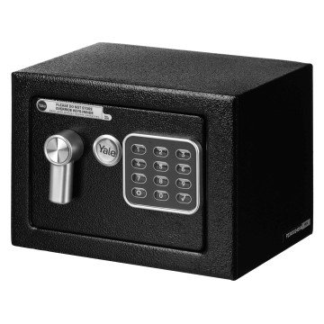 Yale YSV/170/DB2 Free Standing Safe 3.8 l Steel Black
