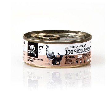 3COTY Turkey with rabbit - wet cat food - 80g