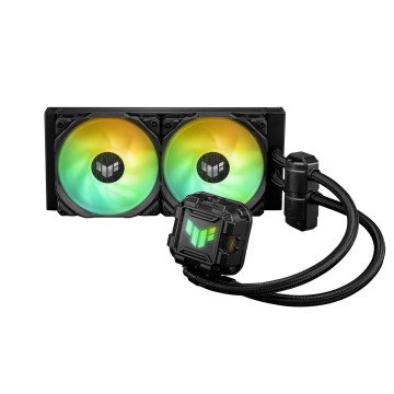 ASUS TUF GAMING LC II 240 ARGB Processor All-in-one liquid cooler 12 cm Black ASUS TUF GAMING LC II 240 ARGB Processor All-in-one liquid cooler 12 cm Black