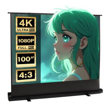 Maclean MC-211 Portable Projection Screen, Compact, Floor, 100 Maclean MC-211 Portable Projection Screen, Compact, Floor, 100