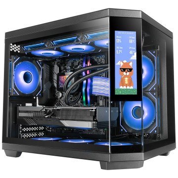 Mars Gaming MC3TCORELCDM computer case Mini Tower Black Mars Gaming MC3TCORELCDM computer case Mini Tower Black