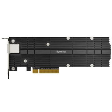Synology E10M20-T1 interface cards/adapter Internal PCIe Synology E10M20-T1 interface cards/adapter Internal PCIe