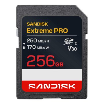 SanDisk Extreme Pro 256 GB SDXC UHS-I SanDisk Extreme Pro 256 GB SDXC UHS-I