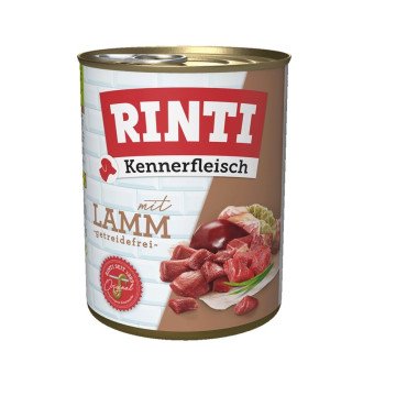 RINTI Kennerfleisch Lamb - wet dog food - 800g