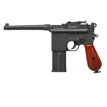 Air rifle pistol Ranger M712 BROOMHANDLE Full Auto Blowback K.4,5 BBS 19-shots KWC