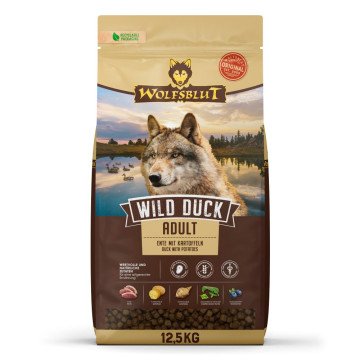 WOLFSBLUT Wild Duck Duck with potatoes - dry dog food - 12,5kg WOLFSBLUT Wild Duck Duck with potatoes - dry dog food - 12,5kg