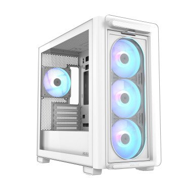 ASUS A23 PLUS ARGB WHITE Computer Case White ASUS A23 PLUS ARGB WHITE Computer Case White