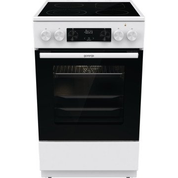 Gorenje GECS5C70WA cooker Freestanding cooker Coil hob White A