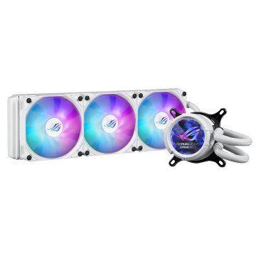 ASUS ROG Strix LC III 360 ARGB White Edition Processor All-in-one liquid cooler 12 cm ASUS ROG Strix LC III 360 ARGB White Edition Processor All-in-one liquid cooler 12 cm