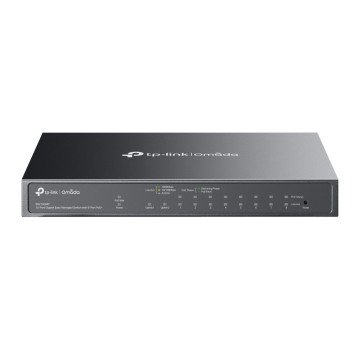 TP-Link Omada 10-Port Gigabit Easy Managed Switch with 8-Port PoE+