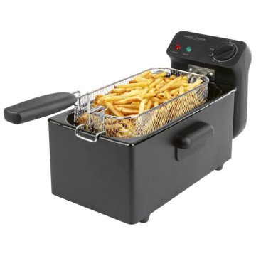 ProfiCook PC-FR 1325 Single 3 L Stand-alone 2000 W Deep fryer Black ProfiCook PC-FR 1325 Single 3 L Stand-alone 2000 W Deep fryer Black