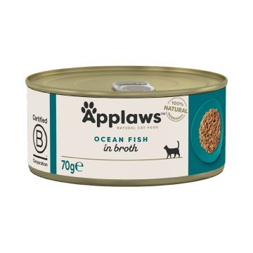 APPLAWS Ocean Fish in Broth - wet cat food - 70g